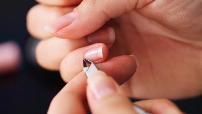 cutting the cuticles