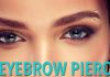 Eyebrow piercing