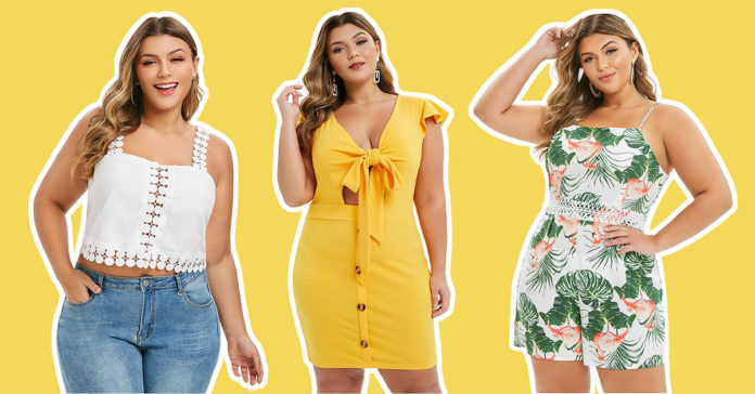 curvy girls summer outfit ideas