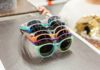 Recycled plastic sunglasses