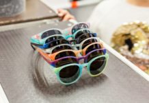Recycled plastic sunglasses