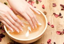 clean and shiny nails