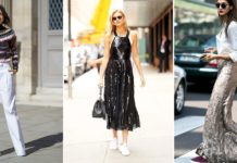 how to wear sequins