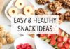 Healthy snack list