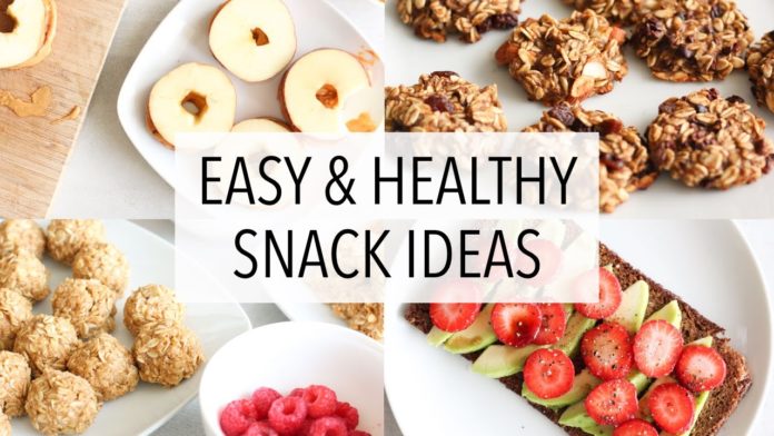 Healthy snack list
