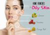 How to get rid of oily skin