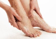 homemade foot scrub