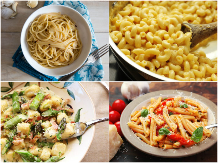 Homemade pasta recipes