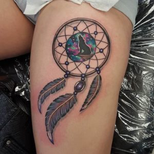Dream Catcher tattoo design