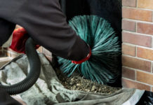 how to clean a chimney