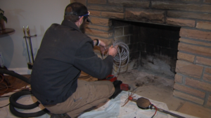 chimney cleaning