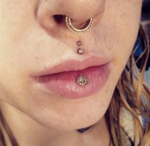 dual medusa piercing