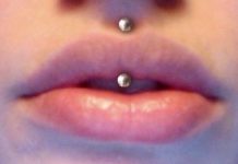 medusa lip piercing