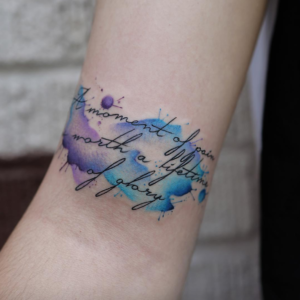 water color tattoo