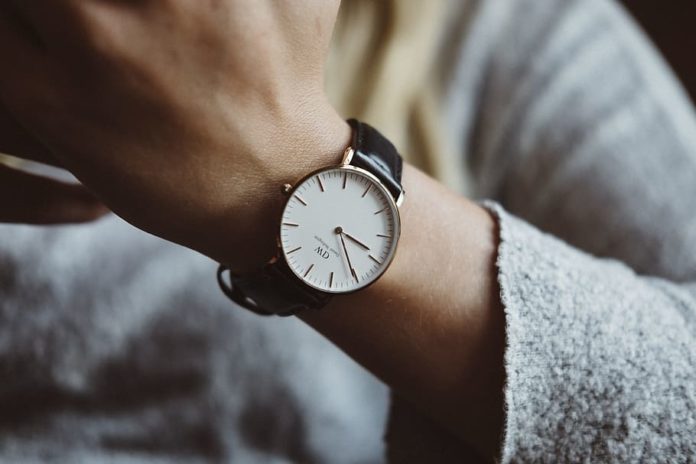 leather strap watch