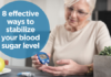 ways to stabilize your blood sugar level
