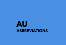 What Does AU Mean?