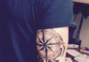 back of arm tattoo