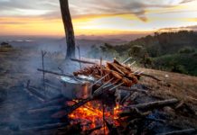campfire cooking kit