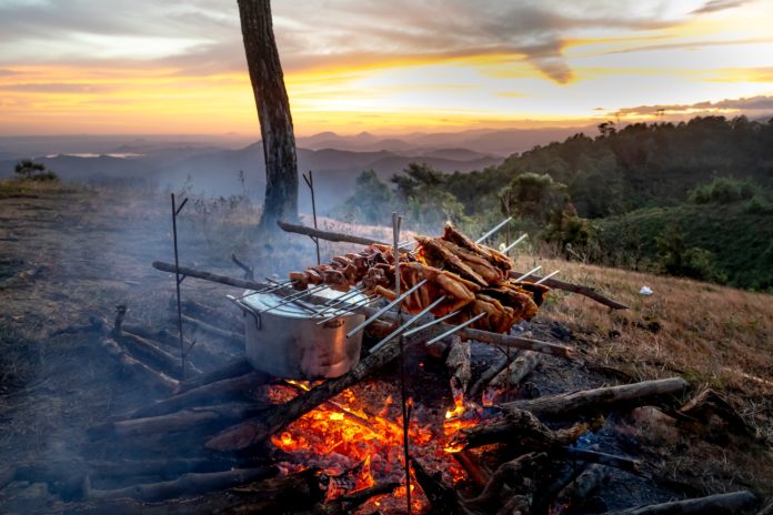 campfire cooking kit