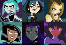 Emo cartoon characters
