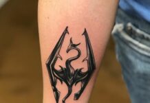 skyrim tattoo