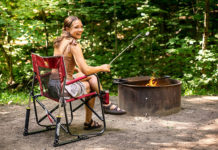 rocking camping chair