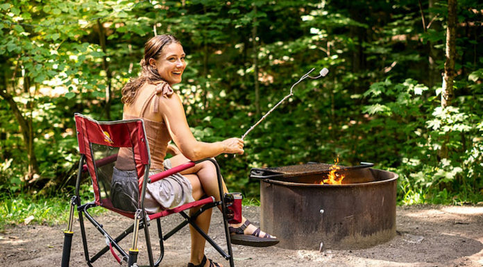 rocking camping chair
