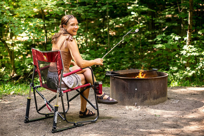 rocking camping chair