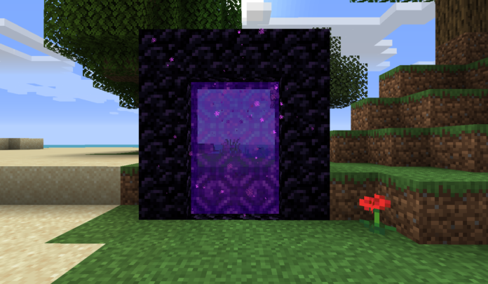 nether portal in Minecraft