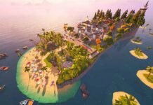 flip the island in Fortnite  