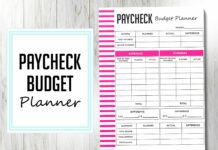 Free Printable Budget Planner 2022 pdf