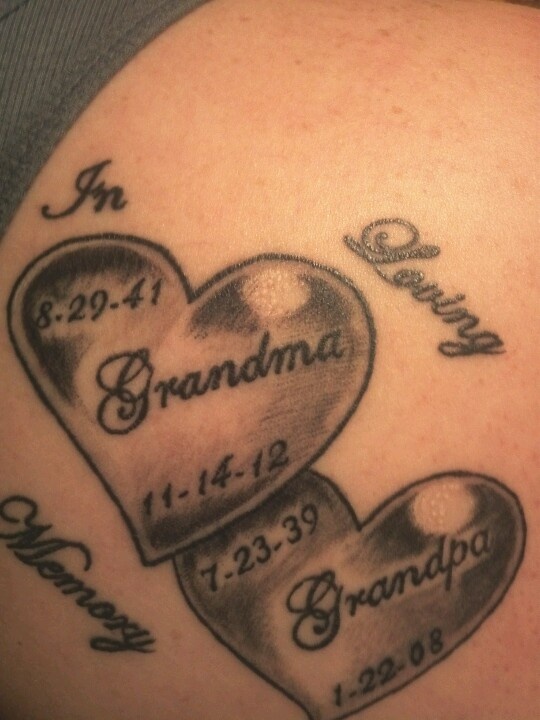 Grandma Tattoos For Grandchildren - A Best Fashion