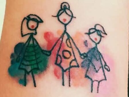 23 Beautiful Grandma Tattoo Ideas For Adorable Grandchildren  Tattoo Twist