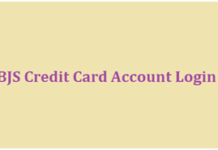 BJS Credit Card Login