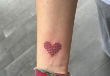 Girly Heart Tattoo Designs & Ideas