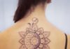 mandala sun and moon tattoo
