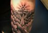 Forearm Jesus Tattoo Ideas For Men