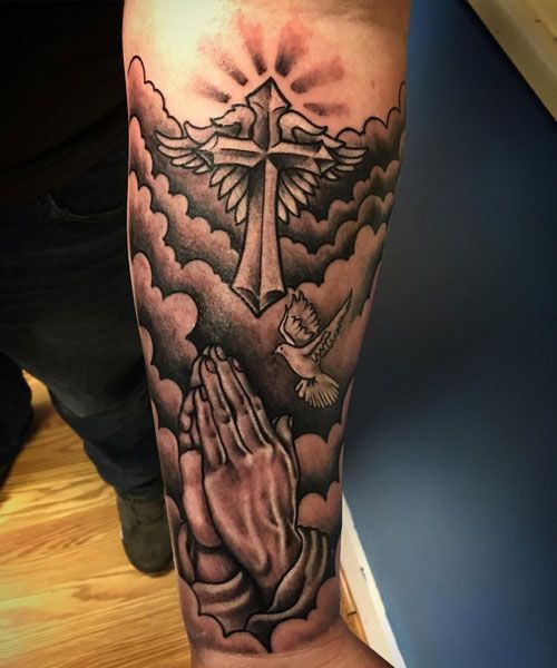 60 Jesus Arm Tattoo Designs For Men  Religious Ink Ideas