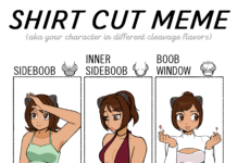 shirt cut meme