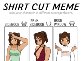 shirt cut meme