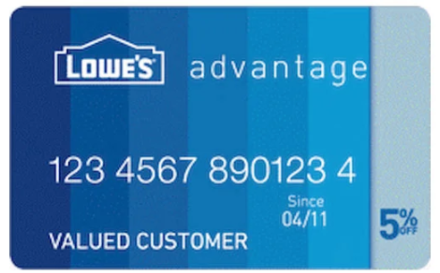 Lowes Credit Card Payment
