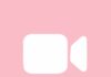 pink facetime logo