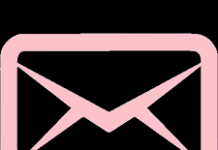 pink messages icon