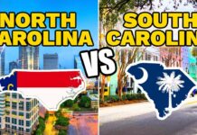 NORTH CAROLINA VS SOUTH CAROLINA LIVING