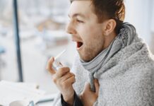 crackling sound from throat