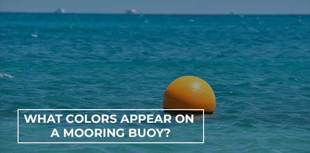 What Colors Appear on a Mooring Buoy?