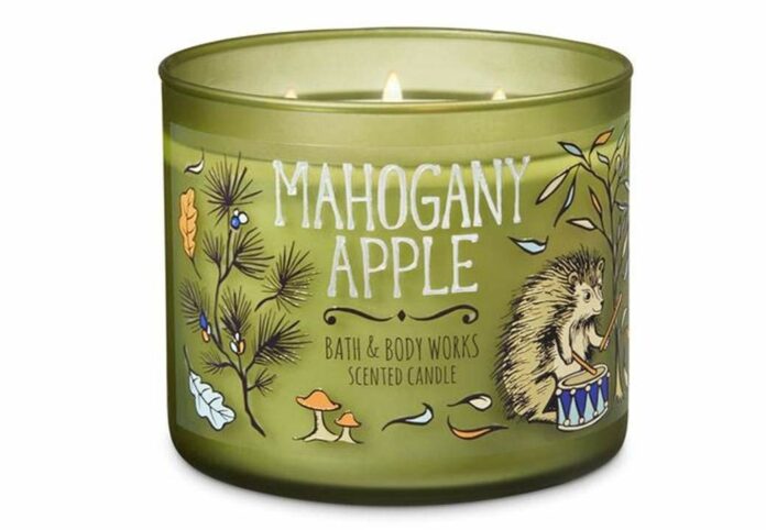 Mahogany Apple candle
