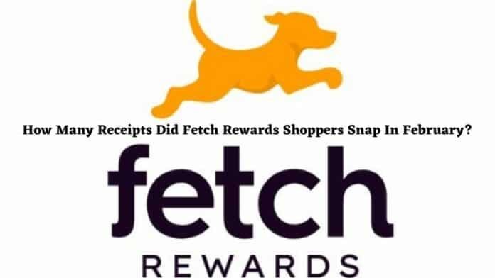 How often were recipes snapped up in February by Fetch Rewards customers?