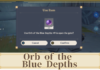 orb of the blue depths
